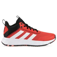 Buty sportowe męskie - Buty adidas Ownthegame GW5487 - czerwone - miniaturka - grafika 1
