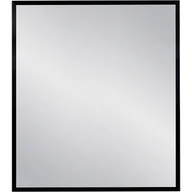 Lustra - Lustro łazienkowe prostokątne 70x80 cm czarna rama - miniaturka - grafika 1