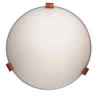 Lampy sufitowe - Candellux Plafon biały okrągły ścienny sufitowy 60W E27 Bianca 13-11520 13-11520 - miniaturka - grafika 1