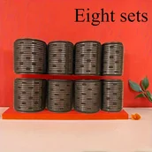 Wałki do włosów - TEMU Domowa niezbędna lokówka ceramiczna - Samozatrzymująca się, bez potrzeby prądu, odpowiednia do długich i krótkich włosów, , rdzeń pokryty - miniaturka - grafika 1