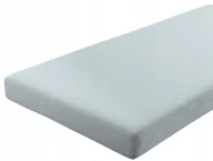Prześcieradła dla dzieci - Prześcieradło Bawełniane Do Łóżeczka 120X60 - Niebieski - miniaturka - grafika 1