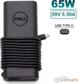 Zasilacze do laptopów - Zasilacz do laptopa Dell 65W AC adapter with Type C - miniaturka - grafika 1