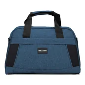 Torby podróżne - Torba kabinowa z nylonu Bellugio granatowa - miniaturka - grafika 1