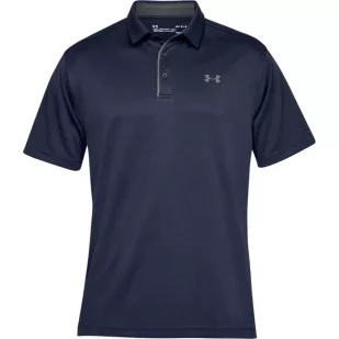 Koszulka męska Under Armour TECH POLO - Koszulki sportowe męskie - miniaturka - grafika 4