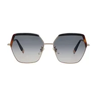 Okulary przeciwsłoneczne - Furla SFU599V okulary, Shiny Total Rose Gold, 58 damskie, Shiny Total Rose Gold, 58 - miniaturka - grafika 1
