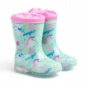 Buty dla dziewczynek - Wojtyłko kalosze dziecięce rozmiar 30 - miniaturka - grafika 1