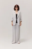 Marynarki i żakiety damskie - Żakiet z lyocellu Bono szary - miniaturka - grafika 1