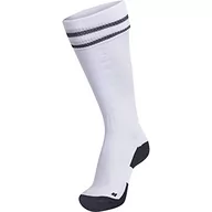 Skarpetki męskie - Hummel Unisex Element Football Sock skarpety biały biały i czarny 43-45 204046-9124 - miniaturka - grafika 1