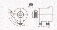 Alternatory - MAGNETI MARELLI Alternator 063731674010 063731674010 - miniaturka - grafika 1