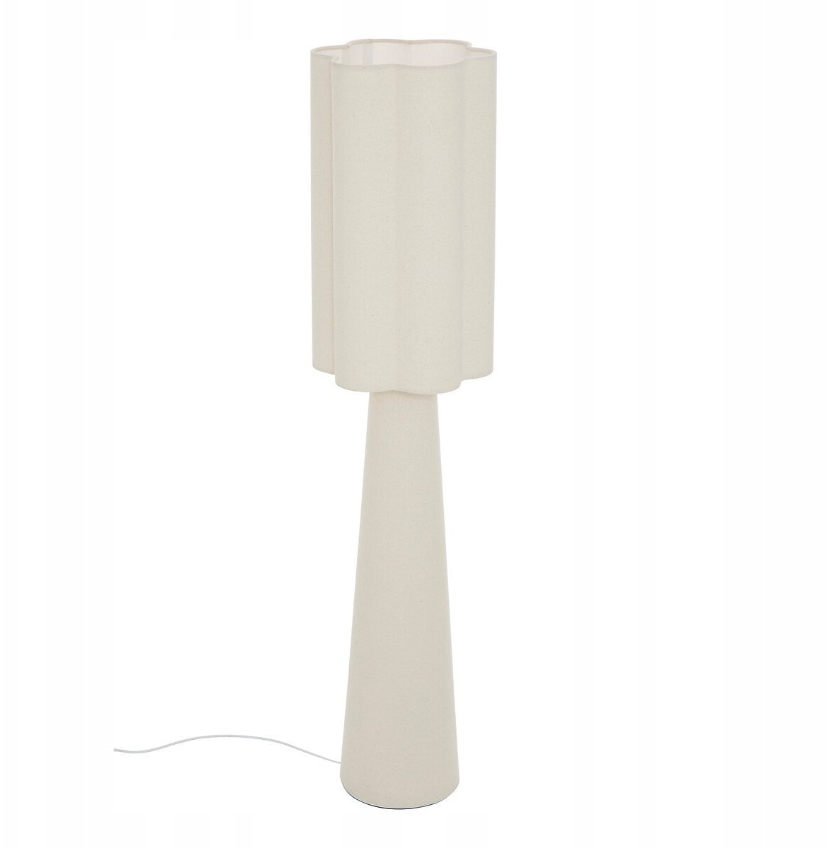 Lampa podłogowa Atmosphera Lampa podłogowa BLANCA, Ø 28 x 124 cm, beżowa