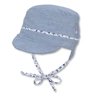 Czapki damskie - Sterntaler Chłopięca czapka na zimną pogodę, Niebieski, 47 cm - miniaturka - grafika 1