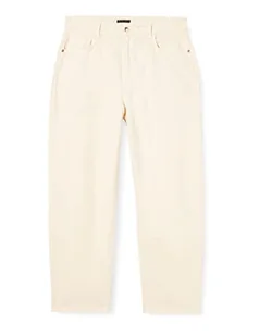 Sisley Jeansy damskie, Creamy White Denim 0m5, 33 - Spodnie damskie - miniaturka - grafika 1