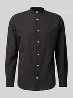Koszule męskie - Koszula casualowa o kroju slim fit z dodatkiem lnu model ‘JJEBREEZE’ - miniaturka - grafika 1