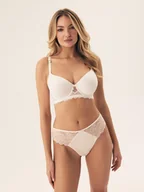 Biustonosze - Biustonosz usztywniany Briana Esotiq biały 75I - miniaturka - grafika 1