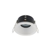 Lampy sufitowe - Nowodvorski łazienkowe oczko stropowe Charlie GU10 białe IP54 8366 - miniaturka - grafika 1