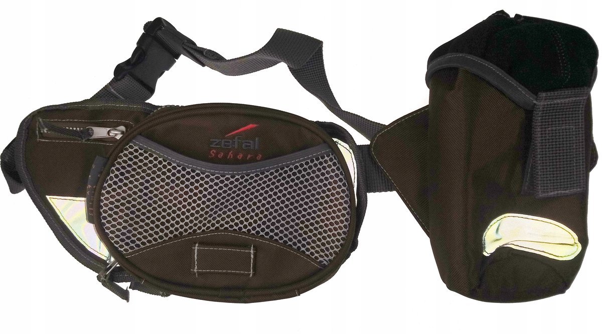 Torba na pas nerka biodrówka na bidon brązowa ZEFAL Sahara Waist Bag jakość