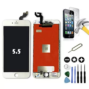 Mobilevie Wyświetlacz LCD Retina + Szyba dotykowa na podwoziu dla iPhone 6s Plus Biały + Narzędzia - Części serwisowe do telefonów - miniaturka - grafika 1