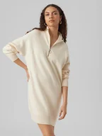 Sukienki - Vero Moda Sukienka w kolorze kremowym - miniaturka - grafika 1