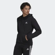 Bluzy sportowe damskie - Essentials Fleece Hoodie - miniaturka - grafika 1
