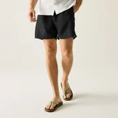 Kąpielówki męskie - Regatta Spodenki męskie kąpielówki Mackleyna Czarny, Rozmiar: L - miniaturka - grafika 1