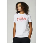 Koszulki i topy damskie - T-SHIRT FOX LADY CENTER STAGE BF WHITE - miniaturka - grafika 1