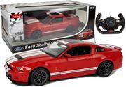 Zabawki zdalnie sterowane - Rastar Auto R/C Ford Shelby 1:14 Czerwony na Pilota 6013 - miniaturka - grafika 1