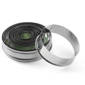 Wózki na żywność - Hendi Forma do wycinania, okrągła gładka zestaw 14 sztuk 673416 - miniaturka - grafika 1