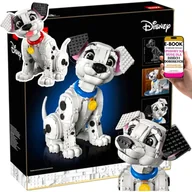 Klocki - Zbuduj Szczeniaka z 101 Dalmatyńczyków LEGO DISNEY (43269) Kreatywny Model z 1722 Elementów – LEGO PREZENT DLA DOROSŁYCH + EBOOK-3 - miniaturka - grafika 1