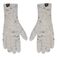 Rękawiczki - Rękawiczki unisex Salewa WALK WOOL szare 00-0000026814_0050 - miniaturka - grafika 1