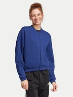Bluzy damskie - adidas Bluza Essentials Contemporary Logo JD9968 Granatowy Loose Fit - miniaturka - grafika 1