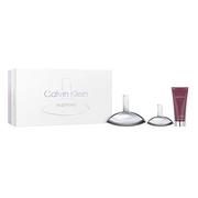 Zestawy kosmetyków damskich - SET CALVIN KLEIN Euphoria Woman EDP Spray 100ml + EDP Spray 30ml + BODY LOTION 100ml - miniaturka - grafika 1