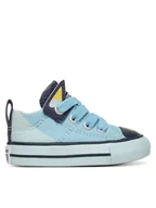 Buty dla chłopców - Converse Trampki Converse x Bluey Chuck Taylor All Star Madison A16466C Niebieski - miniaturka - grafika 1