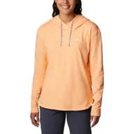 Bluzy narciarskie - Bluza damska Columbia Sun Trek z kapturem - miniaturka - grafika 1