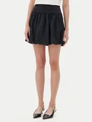 Spódnice - ONLY Spódnica mini Lia 15350112 Czarny Regular Fit - miniaturka - grafika 1