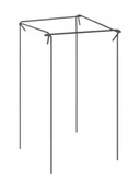 Kratki i pergole - Podpora Kwiatowa Obejma Do Roślin Kwiatów 80 cm - miniaturka - grafika 1