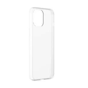Baseus Frosted Glass Case Sztywne etui z elastyczną ramką iPhone 12 mini Biały (WIAPIPH54N-WS02) WIAPIPH54N-WS02 - Etui i futerały do telefonów - miniaturka - grafika 4