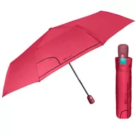 Parasole - Parasol damski Perletti Time One Colour automatyczny składany czerwony - miniaturka - grafika 1