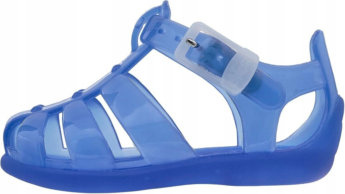 CHICCO NIEBIESKIE DZIECIĘCE SANDAŁKI Z ZAPIĘCIEM NA PASEK 23 16DA