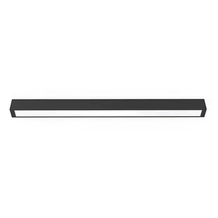 Nowodvorski Lampa sufitowa STRAIGHT LED black ceiling dł. 90cm czarny 7598 - Lampy sufitowe - miniaturka - grafika 1