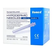 Meble i wyposażenie gabinetów medycznych - Igła Romed, 0,6 x 30 mm, 100 sztuk - miniaturka - grafika 1
