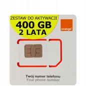 Startery i doładowania - Starter Internet Mobilny na kartę Orange Free 400 Gb na 2 Lata sim 4G Lte - miniaturka - grafika 1