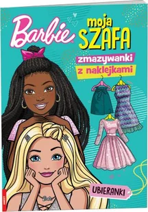 Barbie Moja szafa. Zmazywanki z naklejkami - Literatura popularno naukowa dla młodzieży - miniaturka - grafika 2