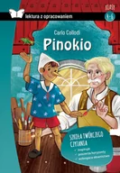 Lektury szkoła podstawowa - SBM Pinokio (tw, opracowanie) - Carlo Collodi - miniaturka - grafika 1
