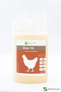Over Vit Reds 1000 ml- na ptaszyńca u drobiu - Akcesoria do hodowli zwierząt - miniaturka - grafika 1