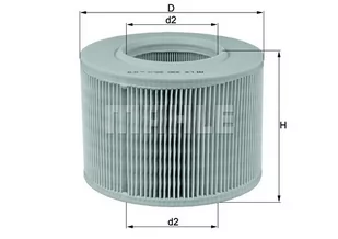Filtr powietrza Mahle LX 330 - Filtry powietrza - miniaturka - grafika 1