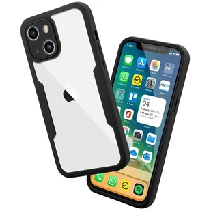 Etui Pancerne 360 obudowa Alogy Armor Case na telefon do Apple iPhone 13 Mini Black - Etui i futerały do telefonów - miniaturka - grafika 5