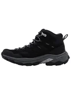 Buty trekkingowe damskie - Jack Wolfskin Buty turystyczne "Vojo Tour" w kolorze czarno-szarym - miniaturka - grafika 1