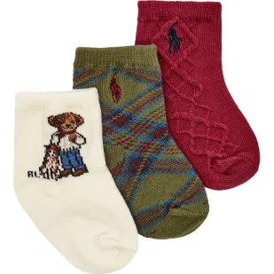 POLO RALPH LAUREN Skarpety 3-pack - Skarpetki dla dzieci - miniaturka - grafika 1