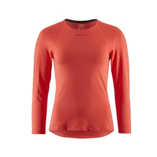 Damska Koszulka z długim rękawem CRAFT ADV ESSENCE LS TEE W 1908769-484000 – Pomarańczowy - Koszulki i topy damskie - miniaturka - grafika 1