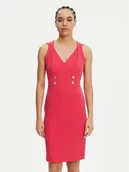 Sukienki - Rinascimento Sukienka koktajlowa CFC0019924002 Różowy Regular Fit - miniaturka - grafika 1